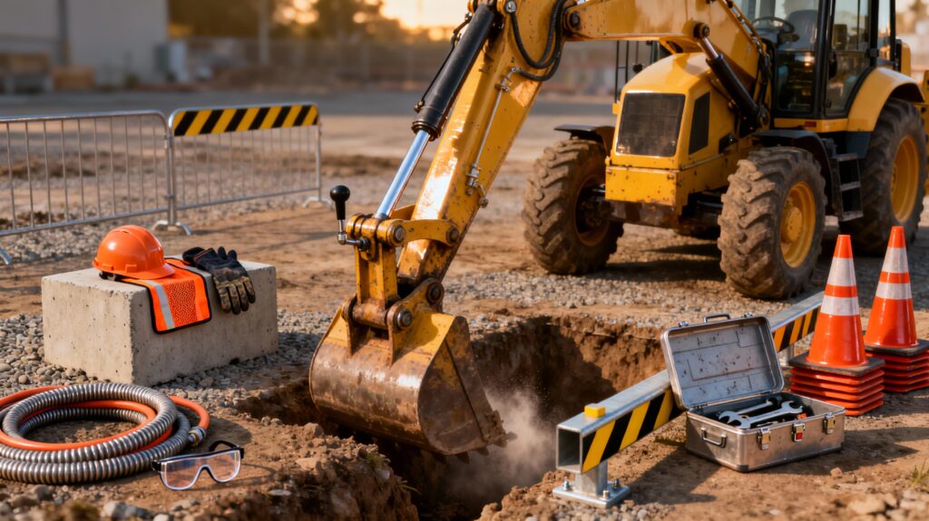 Curs de seguretat en l’ús de la retroexcavadora 8h