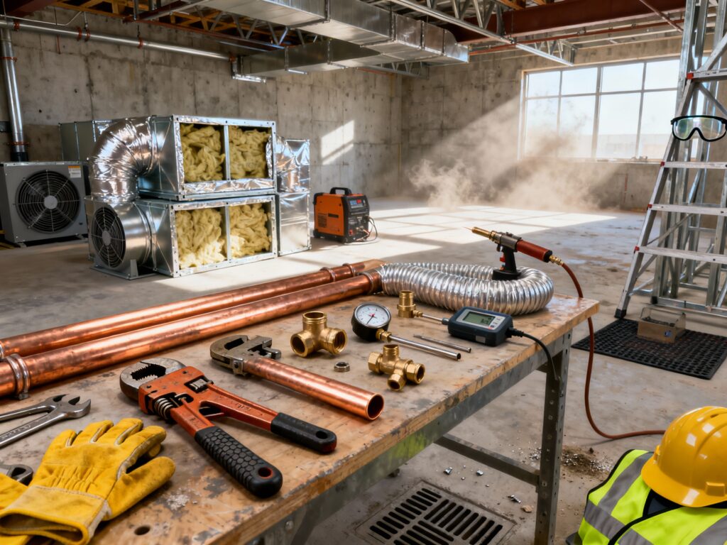 Fontaneria i d'instal·lacions de climatització 20h