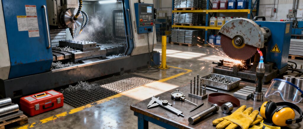 C.5 - Operaris de màquines de mecanitzat per arrencada de ferritja o per abrasió 8h