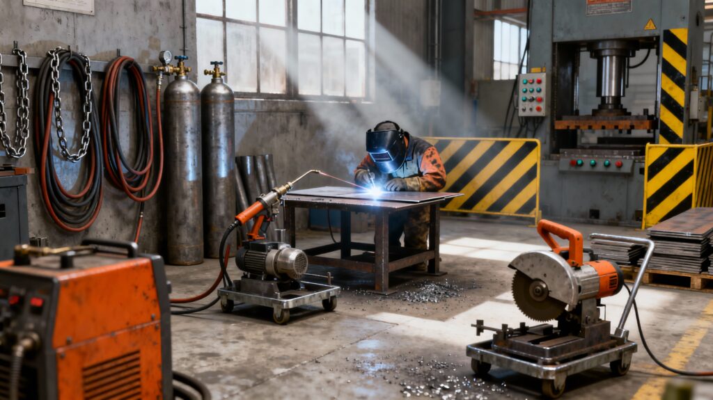 C.4 - Operaris en treballs de soldadura i oxitall 8h