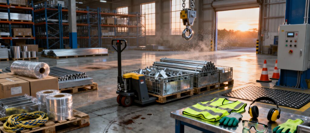 C.30 - Operaris en magatzem i logística i aprovisionament en els processos de fabricació (incloses entre altres activitats, com empaquetatge, preparació de productes, repro- cessament, amb l'ajuda o no d'elements mecànics i altres tasques d'aprovisionament i subministrament de materials i components) 8h