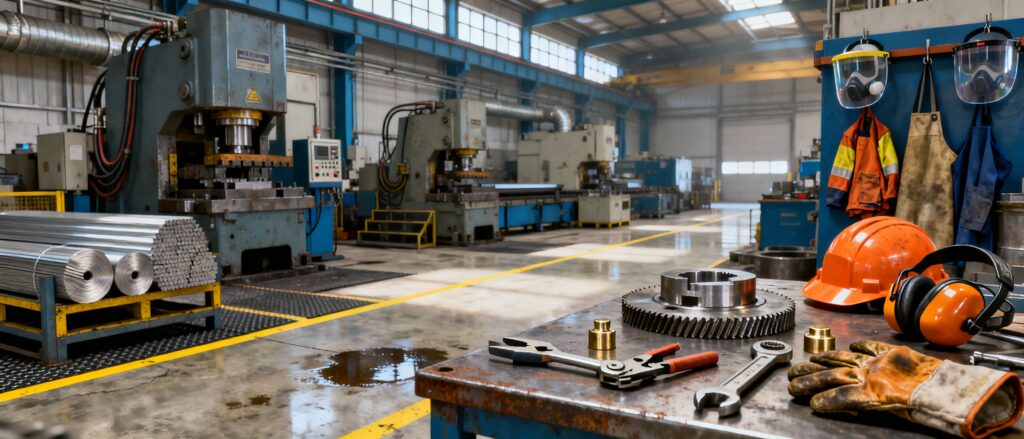 C.7 - Operaris de màquines de mecanitzat per deformació i tall del metall 20h