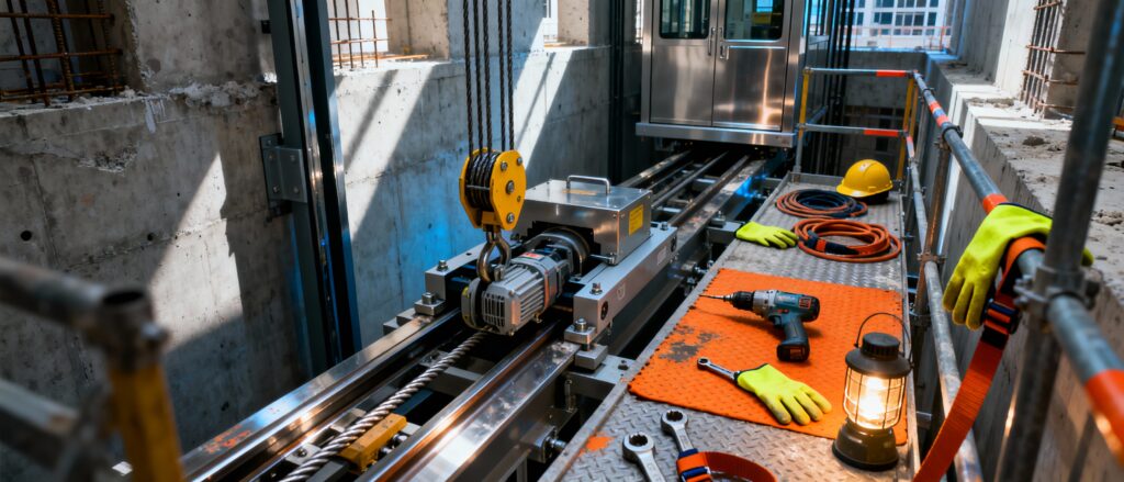 Instal·lació d'ascensors 6h