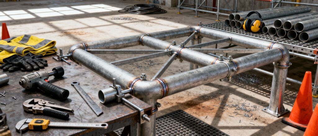 Muntatge d'estructures tubulars 6h