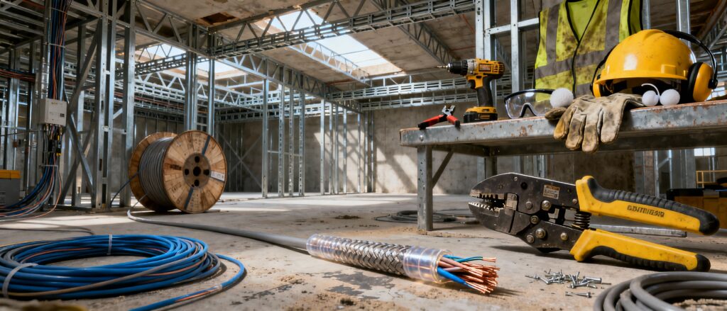 Treballs en d'instal·lacions de telecomunicacions 6h