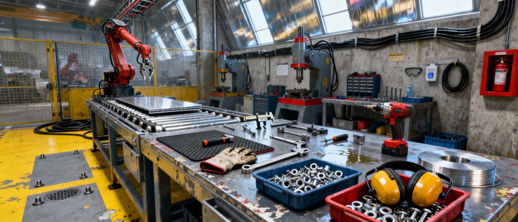 C.9 - Operaris en activitats de premuntatge, muntatge, can- vi de format i assemblatge en fàbriques 4h