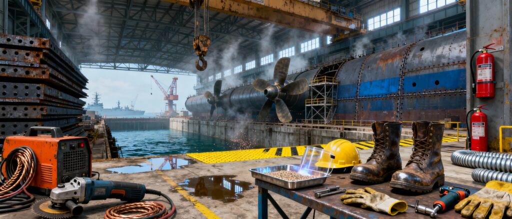 C.2 - CNAE 30.1 i 33.15 - Treballs de construcció, reparació i manteniment naval en drassanes i molls 4h