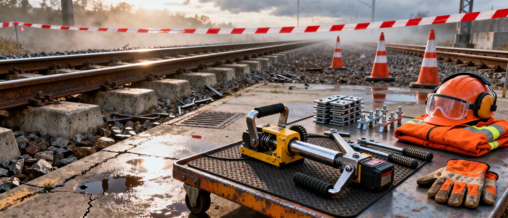 Treballs de construcció i manteniment de vies fèrries 6h
