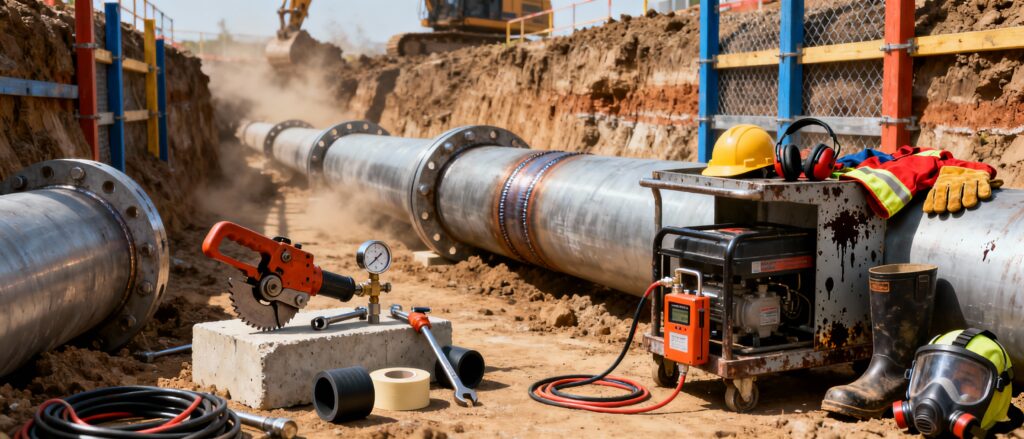 Treballs en gasoductes i xarxes de distribució de gasos combustibles 6h