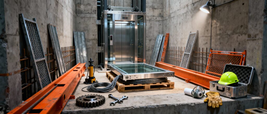 Instal·lació d'ascensors 6h