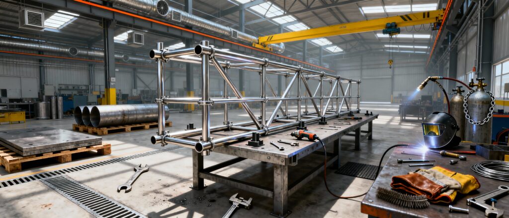 C.19 - Treballs de muntatge d'estructures tubulars 20h