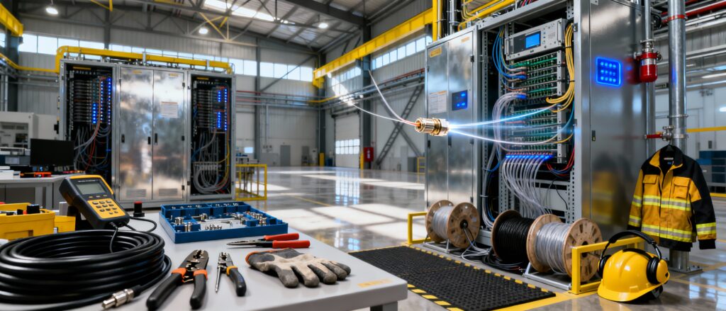 C.21 - Treballs d' instal·lacions, manteniment i reparació d'infraestructures de telecomunicacions (TIC i digitalització) 20h