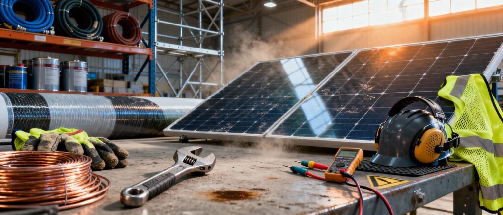 C.23 - Treballs d’altres tipus d'instal·lacions, com ara solars fotovoltaiques o eòliques 20h