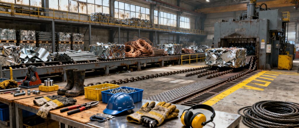 C.24 - Treballs de recuperació i reciclatge de matèries primeres secundàries metàl·liques 20h