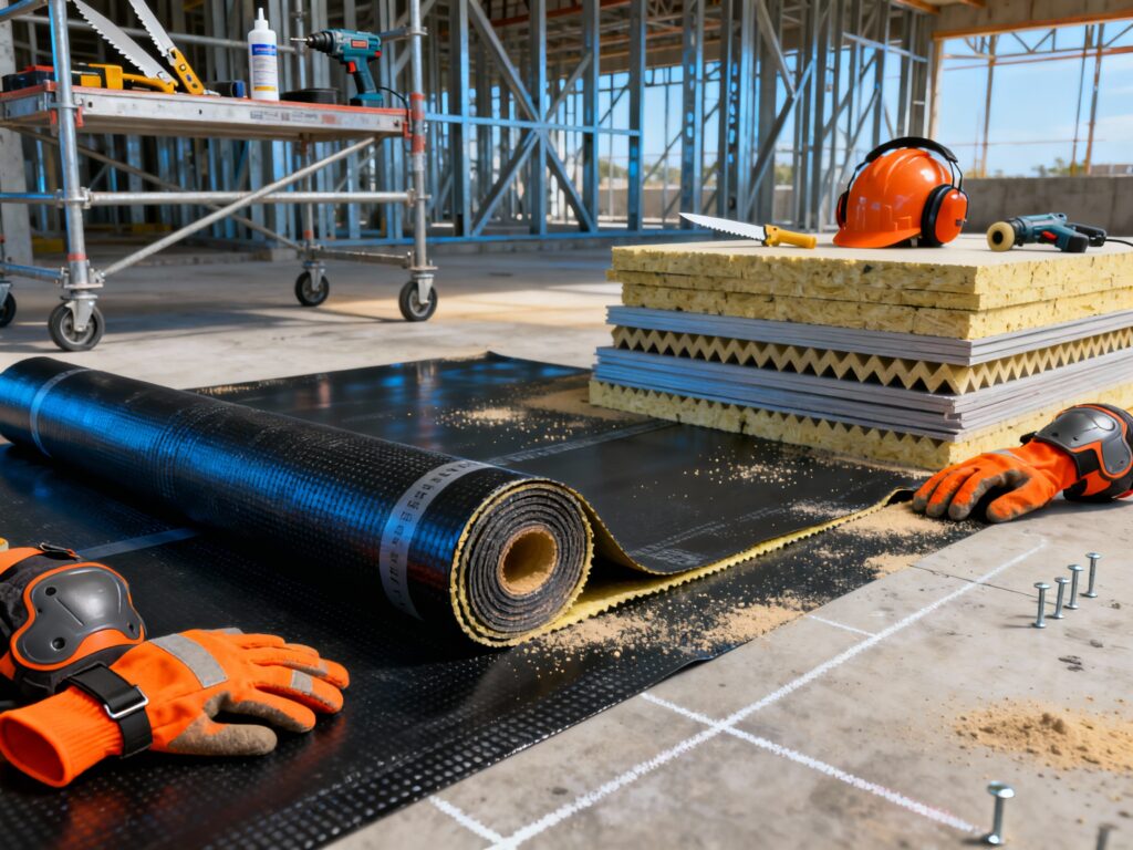 Col·locació de materials de cobriment 6h