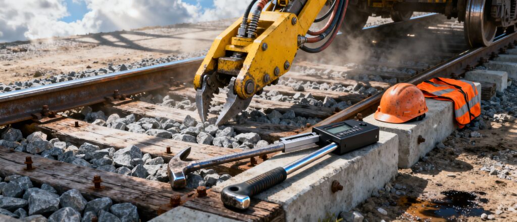 Construcció i manteniment de vies fèrries 20h