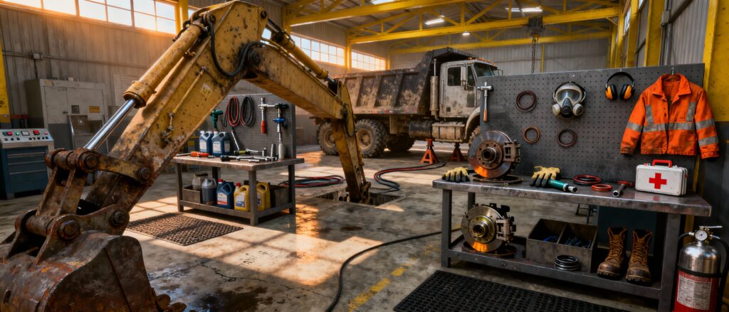 Manteniment de maquinària i vehicles 20h