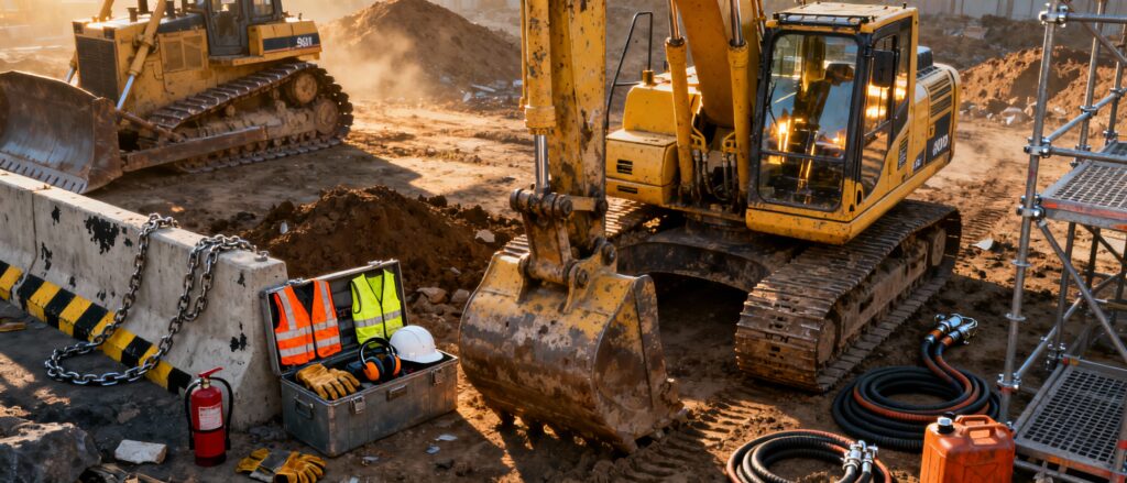 Operadors de vehicles i maquinària de moviment de terres 6h