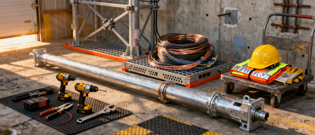 Treballs en d'instal·lacions de telecomunicacions 20h