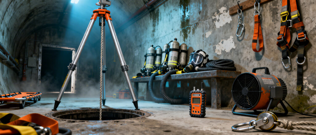 Curs de seguretat en treballs en espais confinats 8h