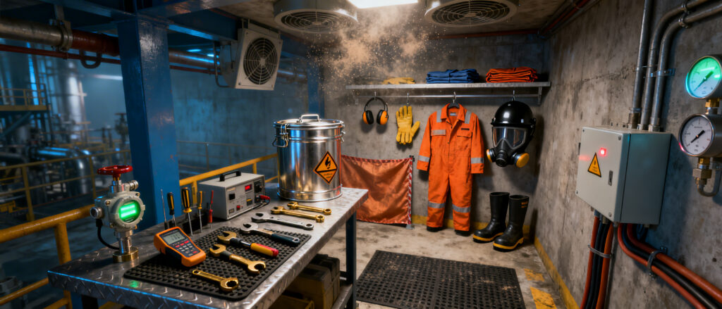 Curs de seguretat de treballs en atmosfera ATEX 8h