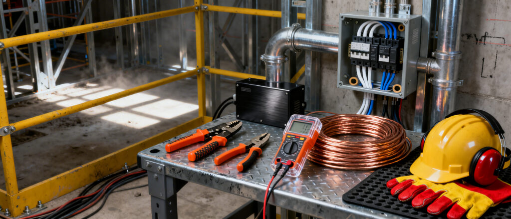 Electricitat: muntatge i manteniment d'instal·lacions elèctriques d'alta i baixa tensió 6h